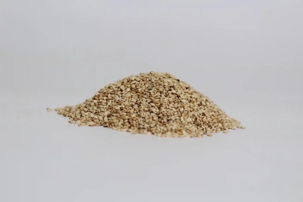 dried white sesame